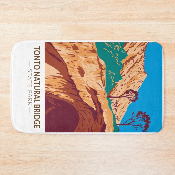 Item preview, Tonto Natural Bridge State Park Arizona Vintage designed and sold by KrisSidDesigns.
