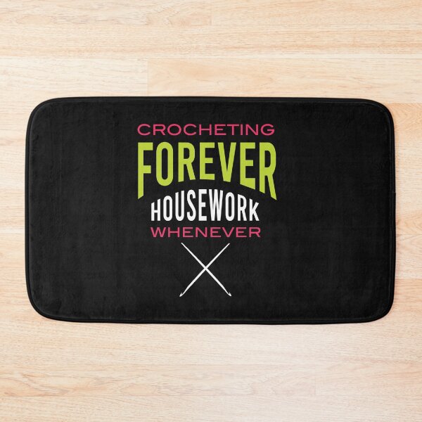 Item preview, Crocheting Forever Housework Whenever designed and sold by whyitsme.
