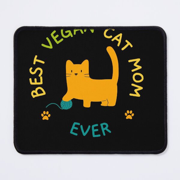 Item preview, Best Vegan Cat Mom Ever designed and sold by Naked-Alien.