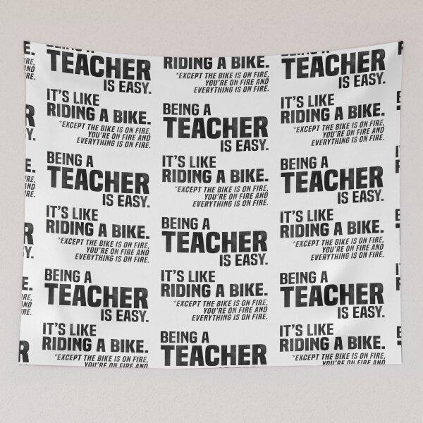Item preview, Funny Teacher Gift, Being a Teacher is Easy designed and sold by foramelie.