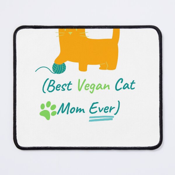 Item preview, Best Vegan Cat Mom Ever designed and sold by Naked-Alien.