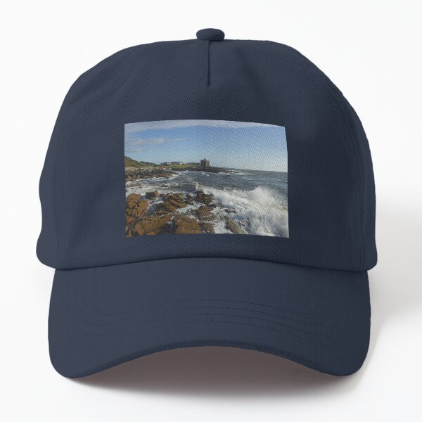 Portencross Waves from the Pier Dad Hat
