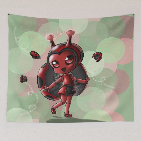 Item preview, Ladybug Robot designed and sold by treasured-gift.