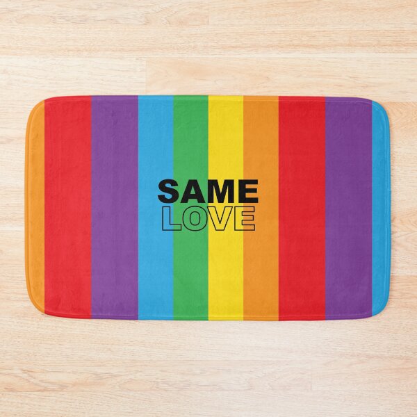 Item preview, 65 MCMLXV Same Love LGBT Rainbow Stripe Pattern designed and sold by 65 MCMLXV.