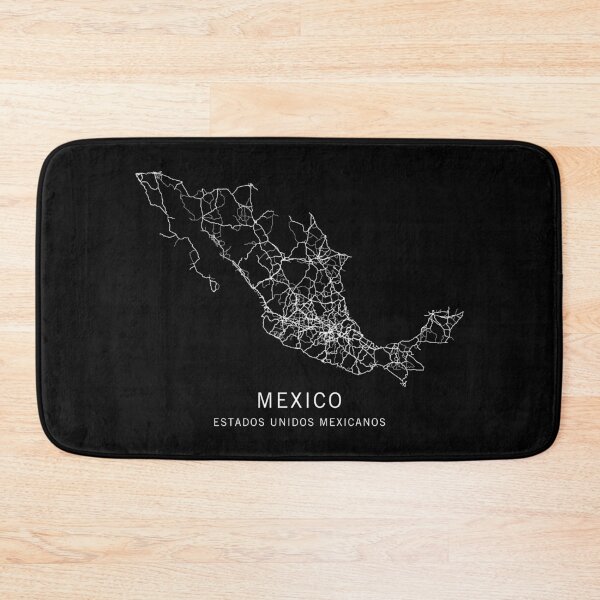 Item preview, Mexico Road Map designed and sold by clarkstpress.
