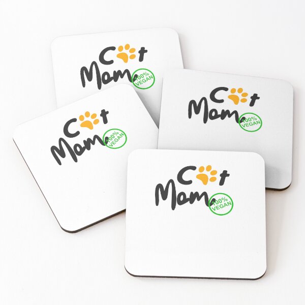 Item preview, Best Vegan Cat Mom Ever designed and sold by Naked-Alien.