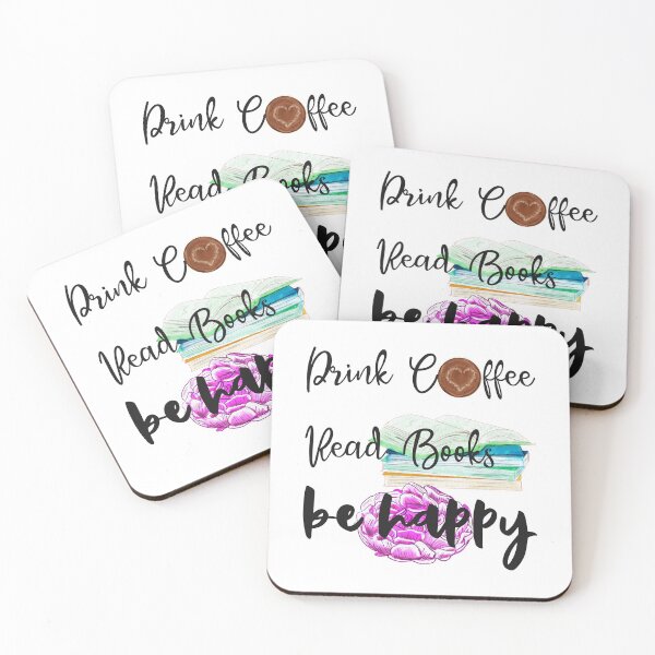 Item preview, Drink Coffee Read Book Design designed and sold by NataPrando.
