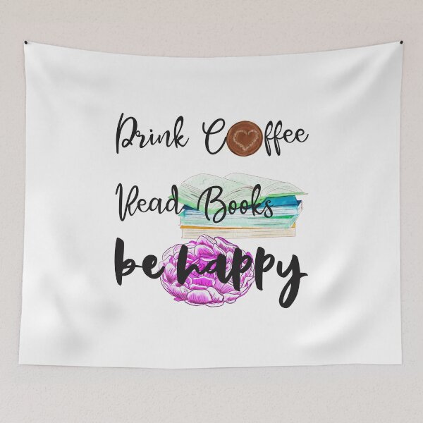 Item preview, Drink Coffee Read Book Design designed and sold by NataPrando.
