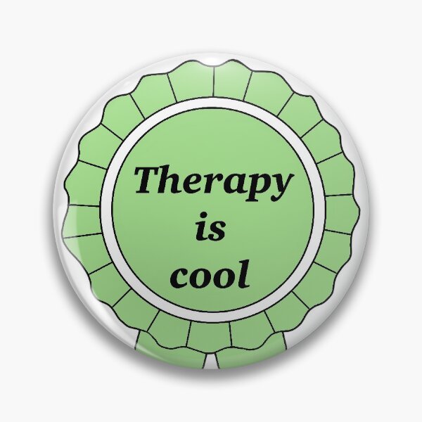 Item preview, Therapy is cool designed and sold by QuartertilKate.