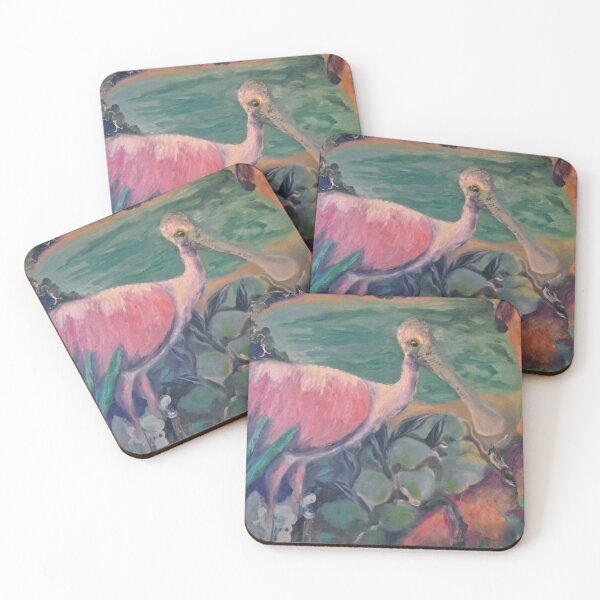 Item preview, Spoonbill Moment designed and sold by Janice Schiff.