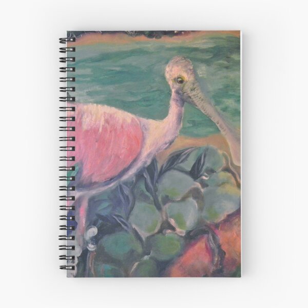 Item preview, Spoonbill Moment designed and sold by Janice Schiff.