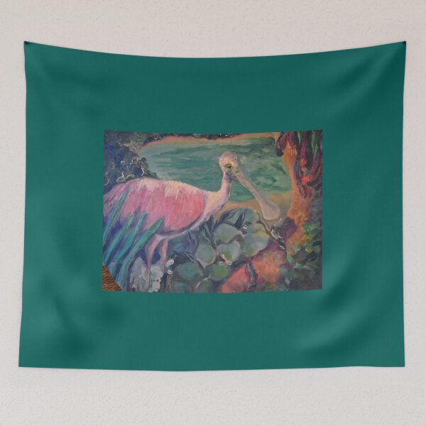 Item preview, Spoonbill Moment designed and sold by Janice Schiff.