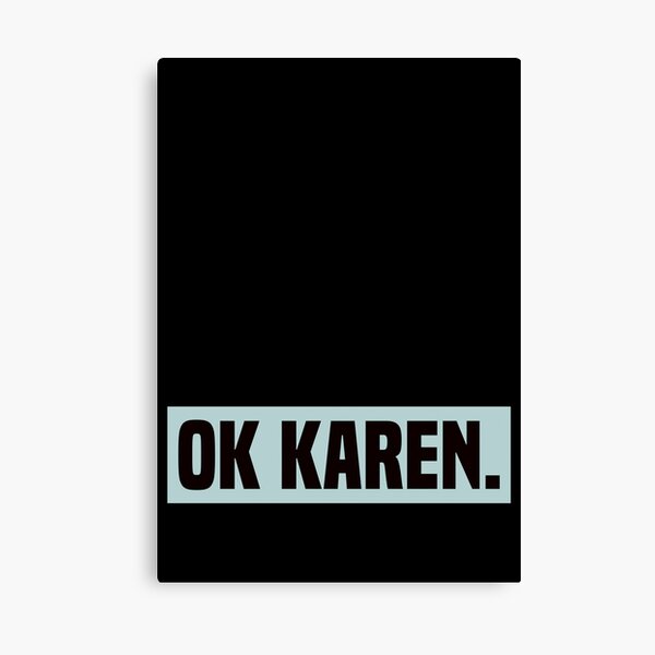 Item preview, OK Karen Mint Black designed and sold by foramelie.