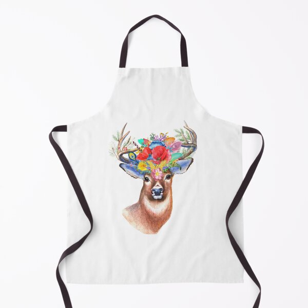 Item preview, Deer flower crown t-shirt designed and sold by marmothel.