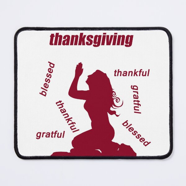Item preview, thanksgiving thankful gratful blessed designed and sold by 2050-STYLE.