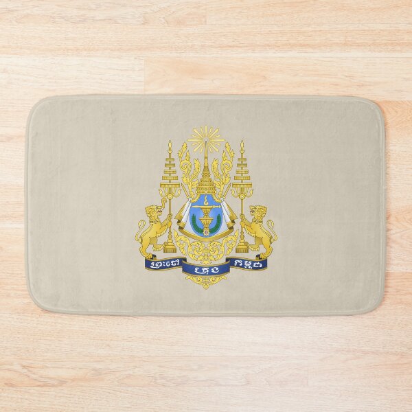 Item preview, Royal Arms of Cambodia  - Coat of Arms and National Emblems designed and sold by webdango.