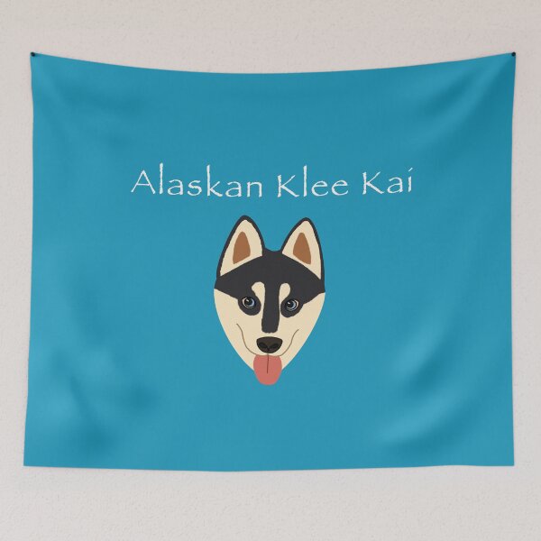 Item preview, Alaskan Klee Kai (black with blue eyes) designed and sold by Tiki-Kreations.