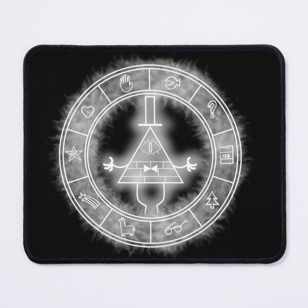 Item preview, Bill Cipher symbol White designed and sold by wyrneck.