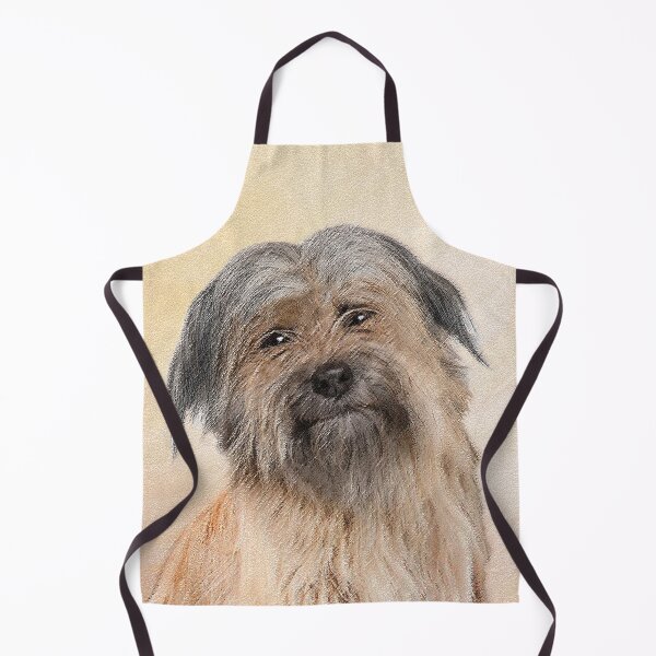 Item preview, Pyrenean Shepherd Painting - Cute Original Dog Art designed and sold by alpendesigns.