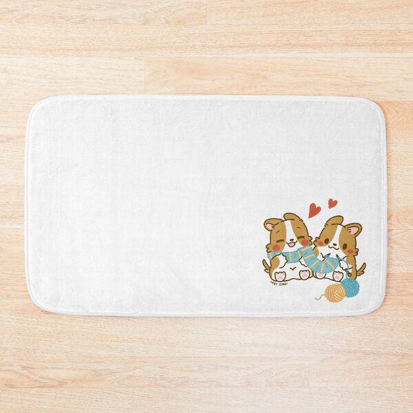 Item preview, Lazy Corgi - Knitting with Love (White) designed and sold by LazyCorgiHK.