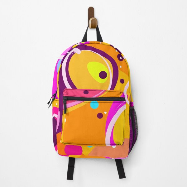Item preview, Cute hydro abstract orange pink blue kawaii Design designed and sold by MirgoDesign.