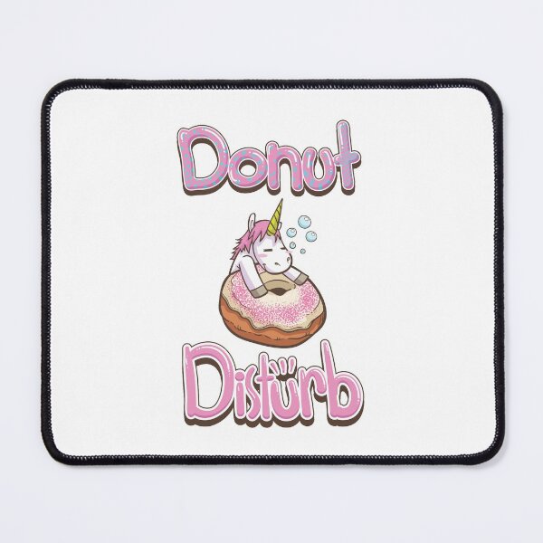 Item preview, Moody unicorn - Cute little unicorn on a donut enjoying life and not wanting to be disturbed you and your kids would love! - Available in stickers, clothing, etc designed and sold by crazycollective.