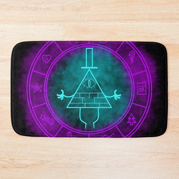 Item preview, Bill Cipher symbol Blue/green/purple designed and sold by wyrneck.