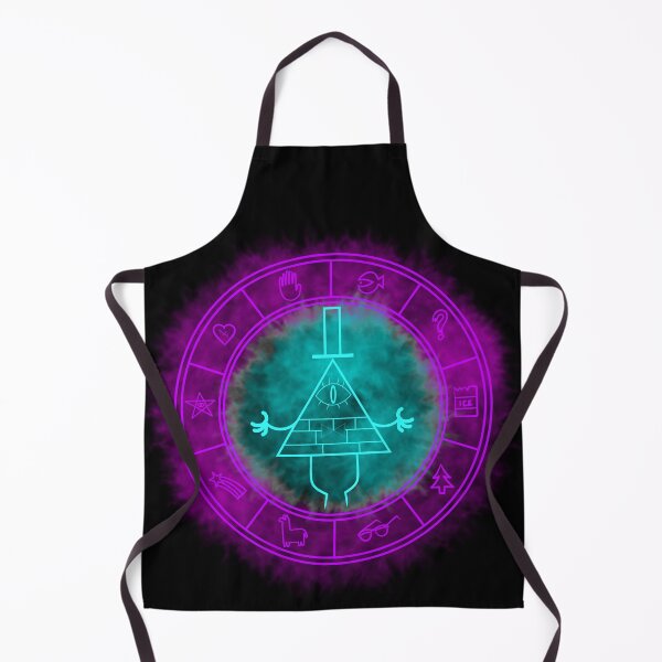 Item preview, Bill Cipher symbol Blue/green/purple designed and sold by wyrneck.