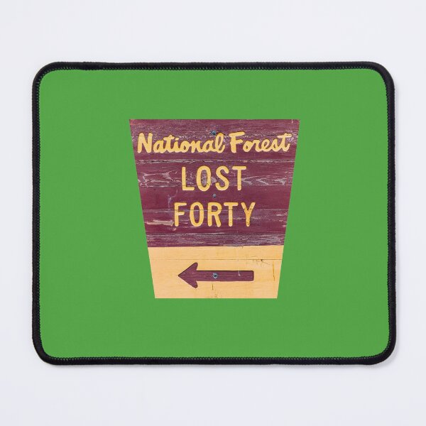 Item preview, Lost Forty Sign designed and sold by Broken Antler Designs .