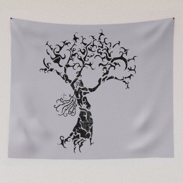 Item preview, StarBelly Tree in Black designed and sold by Starbelly208.