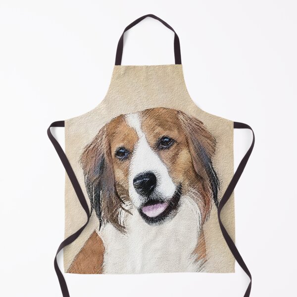 Item preview, Nederlandse Kooikerhondje Painting - Dog Art designed and sold by alpendesigns.