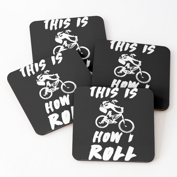 Item preview, This is how I Roll BMX Born to Ride Evolution of Mountain Bike BMX Love Bike Gift Premium Apparel Funny Holiday Xmas designed and sold by DesignByHeartUK.