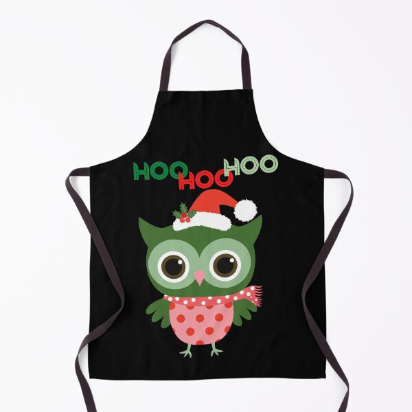 Item preview, Hoo Hoo Hoo Owl Christmas Holiday Santa designed and sold by apathecary.
