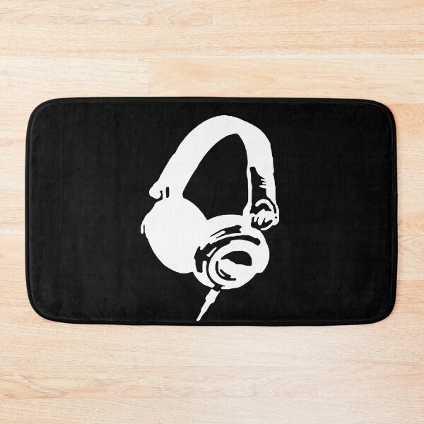 Item preview, Music Headphone Smile Music Man Love Music Headphone Craze musical Art Design Happy Apparel Essential Inspiration Joy Mood Funny designed and sold by DesignByHeartUK.