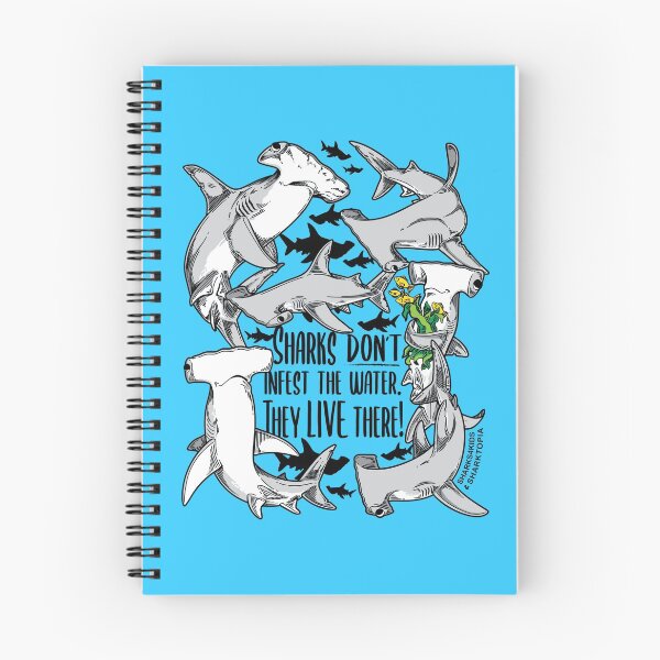Item preview, Sharks don't infest the water! (v2) designed and sold by Sharks4Kids.