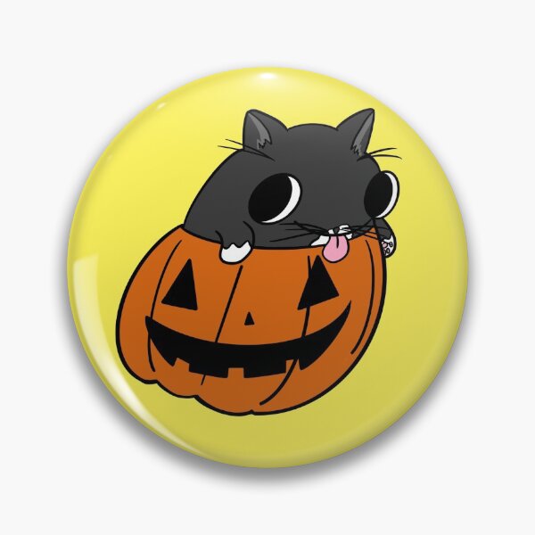 Artikelvorschau, Goob die Katze - Goob-O-Lantern entworfen und verkauft von WhiteSlowpoke.
