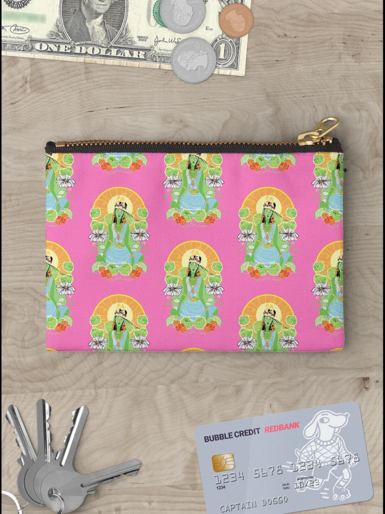 Thumbnail 3 of 4, Zipper Pouch, bliss designed and sold by InfinitePathArt.