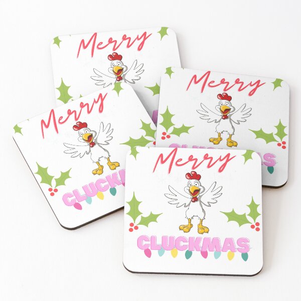 Item preview, Merry Chicken Cluckmas designed and sold by 4SeasonsDesigns.