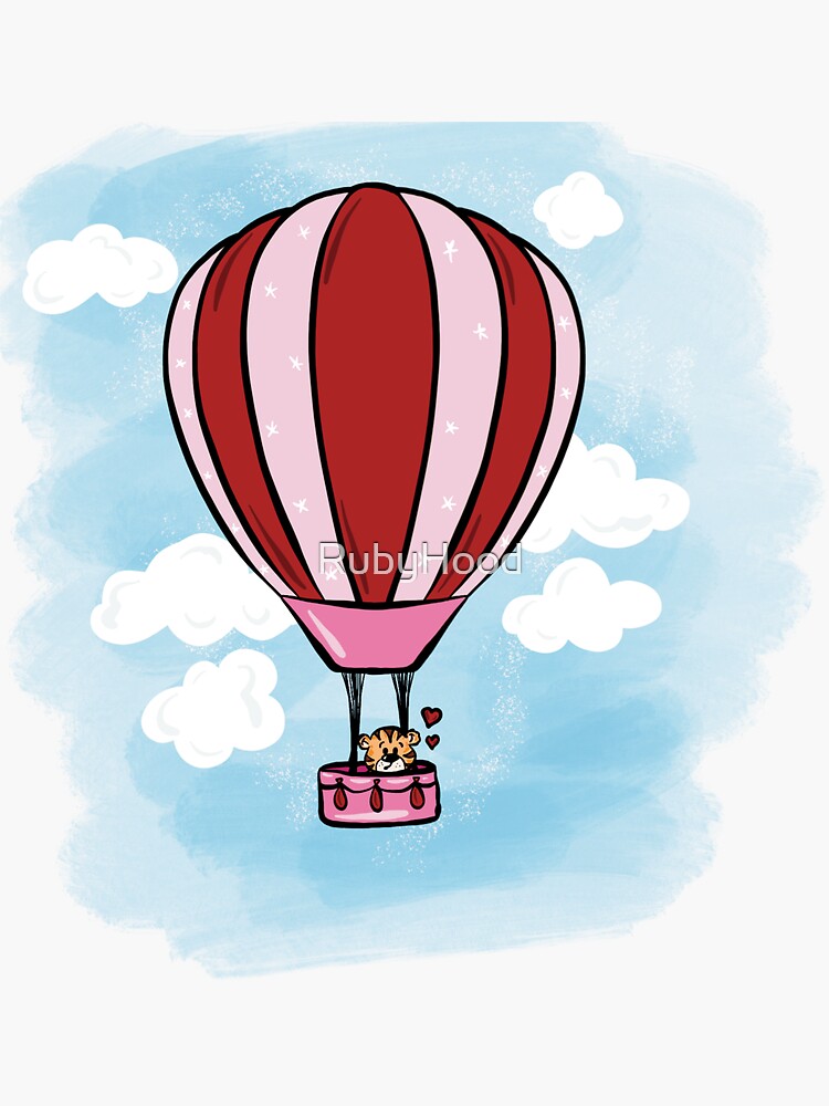 Tiger hot air discount balloon