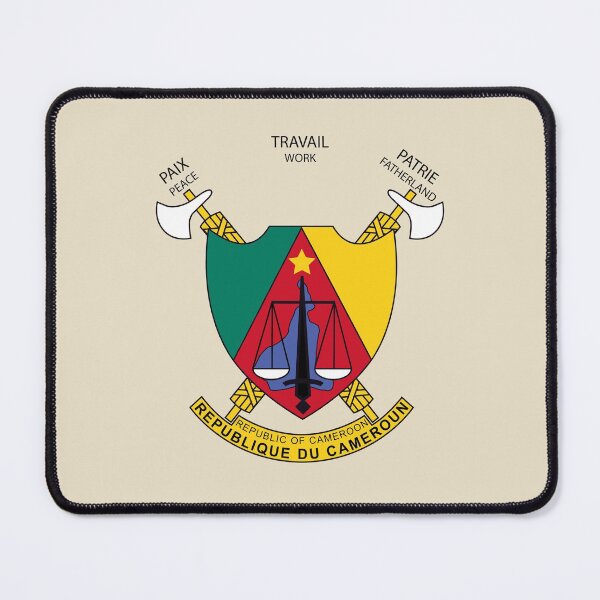 Item preview, Coat of Arms of Cameroon - Country National Emblems designed and sold by webdango.
