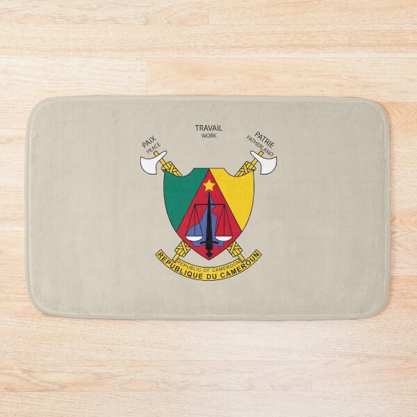Item preview, Coat of Arms of Cameroon - Country National Emblems designed and sold by webdango.