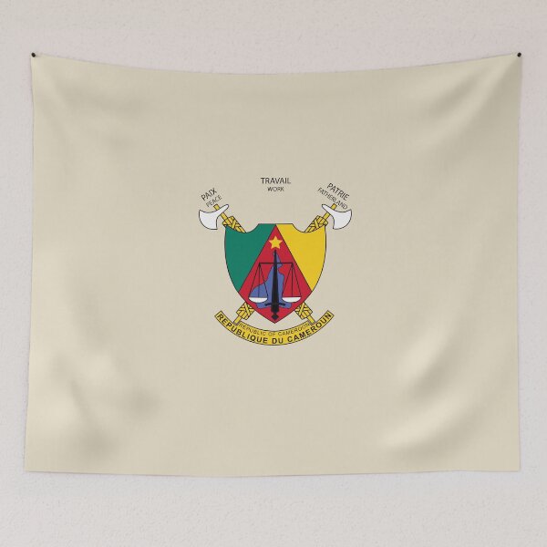 Item preview, Coat of Arms of Cameroon - Country National Emblems designed and sold by webdango.