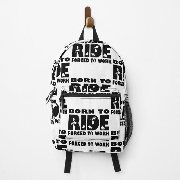 Item preview, Born to Ride Forced To Work Evolution of Horse Riding Vaulting Gift Premium Apparel Funny Holiday Xmas designed and sold by DesignByHeartUK.