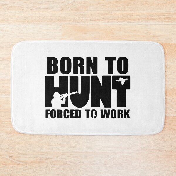 Artikelvorschau, Loving Hunting Born To Hunt Forced to Work Evolution of Hunter Only Talent Hunting Funny Hunt Gift Premium Apparel Funny Holiday Xmas entworfen und verkauft von DesignByHeartUK.