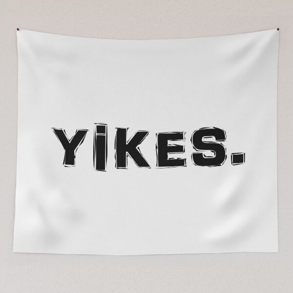 Item preview, Yikes word art gen z mood designed and sold by Nm8orArt.