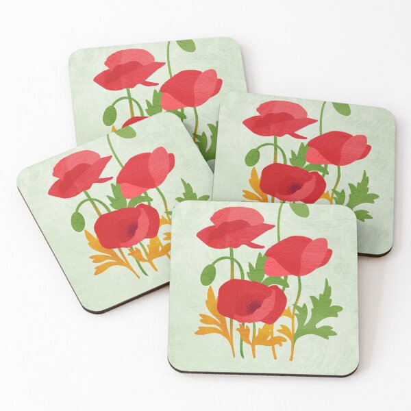 Item preview, Spring poppies  designed and sold by FlaminiaBasso.
