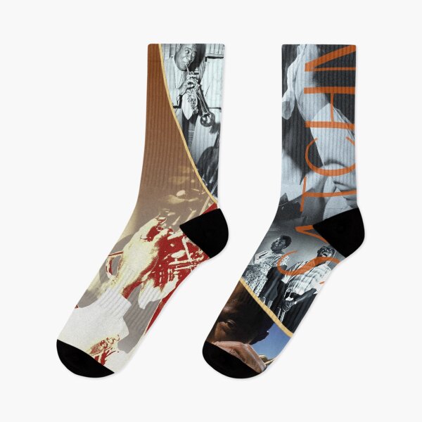 Item preview, Louis, Jazz Musician Collage Portrait designed and sold by STYLE + EXPRESSION.