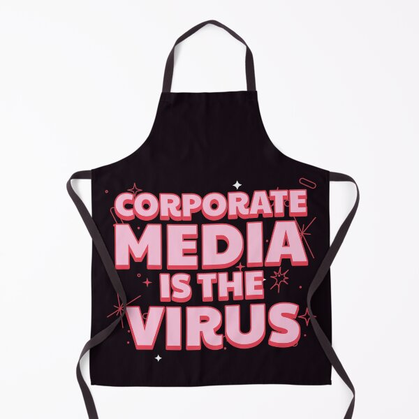 Item preview, Corporate media is a virus - Social media designed and sold by SweetLog.