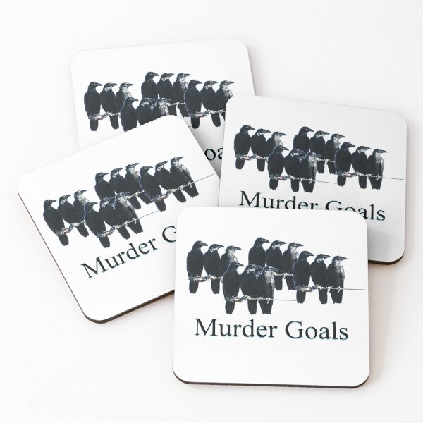Item preview, Murder Goals designed and sold by Starfire Art.
