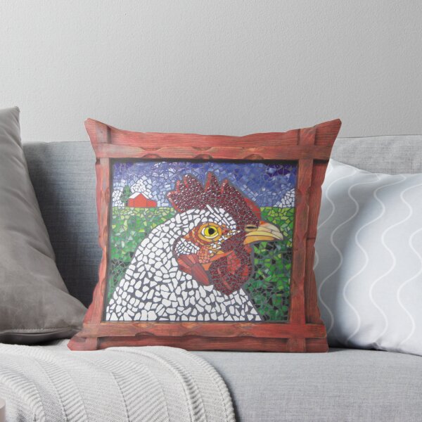 Item preview, A Mosaic French Hen designed and sold by TheArtBarCafe.